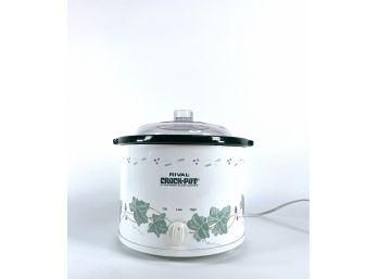 RIVAL Stoneware Slow Cooker Cook Pot
