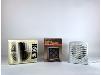 A Trio Of Small Space Heaters
