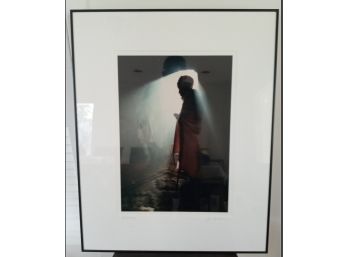 Framed Photograph- ' Lalibela ' By Jim Spillane  Of A Middle Eastern Male