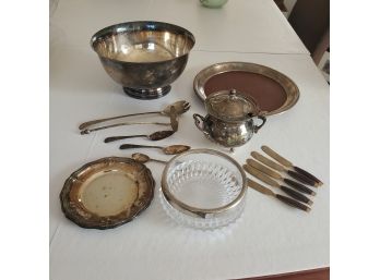 Assorted Vintage Silver Plate Lot