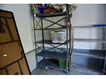 Adjustable Five Shelf Storage Unit (2 Of 2)