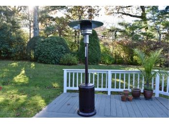 Fire Sense All Seasons 4600BTU Outdoor Commercial Patio Heater With Wheels, Propane Tank And Cover