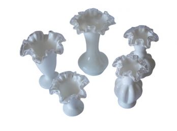 Milk Glass Collection (Vases)