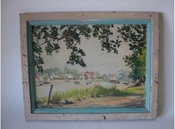 Signed Orignal Oil Painting, Taber