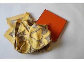 Authentic Hermes Scarf, Like New