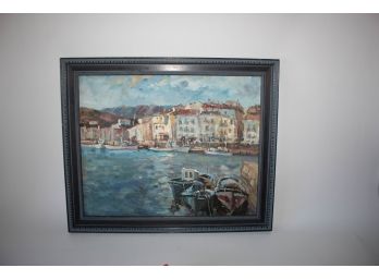 Framed, Signed Original Oil Painting