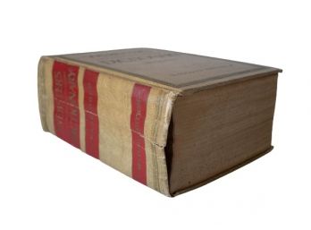 Vintage Webster Dictionary (1966)