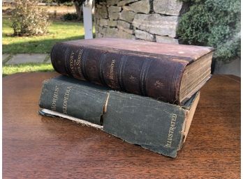 Antique Books - Morris Cyclopedia, 1909 And History Of The US, 1876