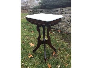 Late 19th Century Victorian Marble Top Table