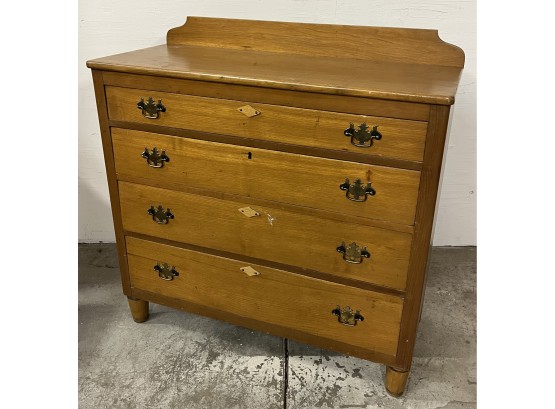 Refinished/restored Antique Four Drawer Dresser