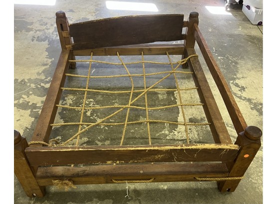 18th Century Rope Bed