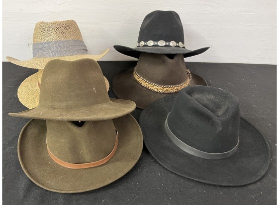 Seven Wide Brim Hats