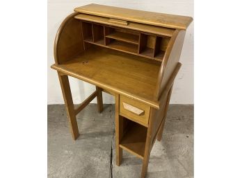 Childs Maple Roll Top Desk