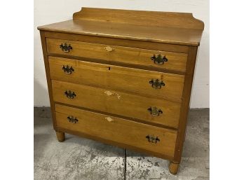 Refinished/restored Antique Four Drawer Dresser