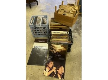 Four Crates Of 33s And 78s