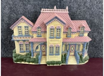Vintage Resin Victorian House Wall Decor