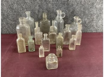 Lot Of Vintage Bottles