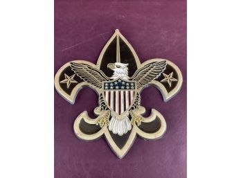 Vintage Plastic Boy Scout Emblem