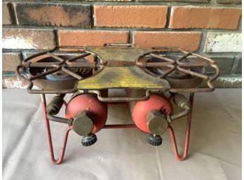 Dual Burner Vintage Propane Stove