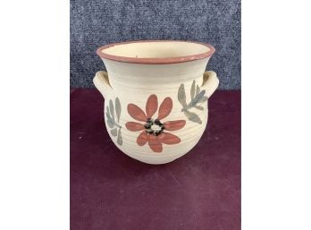 Floral Pottery Planter