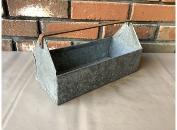 Galvanized Tool Carrier - New Old Stock