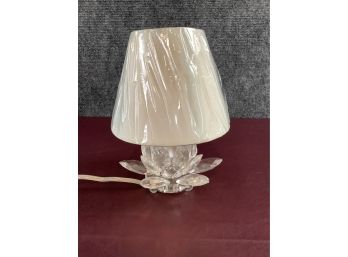 Small Glass Crystal Lamp