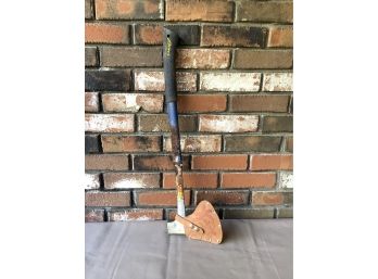 Axe With Leather Blade Cover