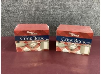 2 New In Plastic - Better Homes Cook Books Recipe Boxes