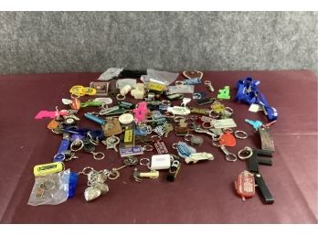 Mixed Lot Of Keychains