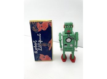 Lilliput Metal Russian Made Toy Robot With Key