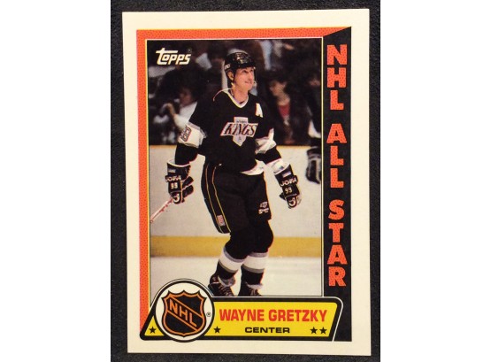 1989 Topps All Star Sticker Wayne Gretzky - Y