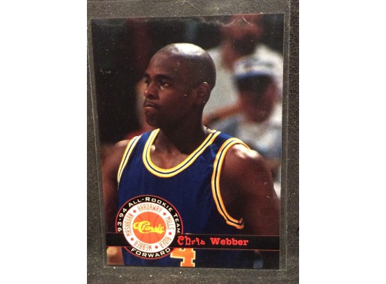 1993-94 Classic All Rookie Team Chris Webber - Y