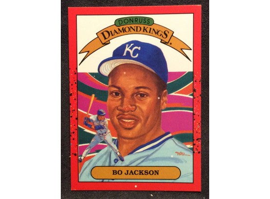 1990 Donruss Diamond Kings Bo Jackson - Y