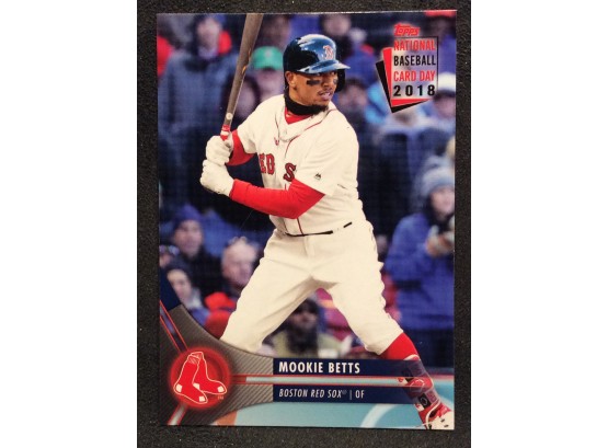 2018 Topps National Baseball Card Day Mookie Betts - Y