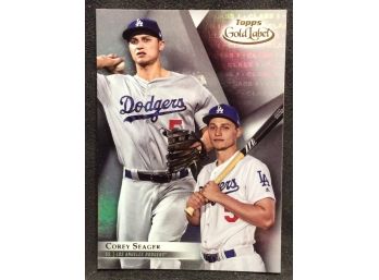 2018 Topps Gold Label Corey Seager - Y