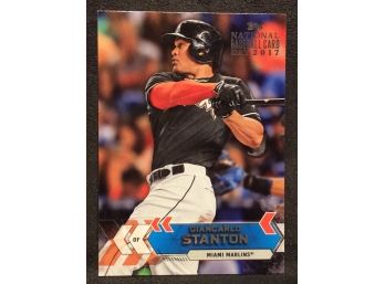 2017 Topps National Baseball Card Day Giancarlo Stanton - Y