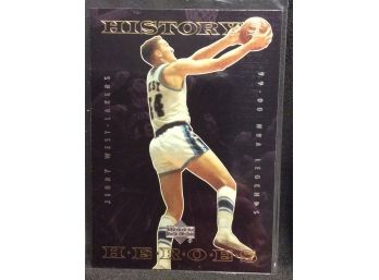 1999-00 Upper Deck NBA Legends History Heroes Jerry West - L