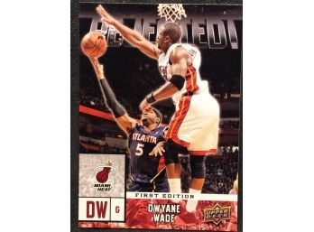 2009-10 Upper Deck First Edition Rejected Dwayne Wade - Y