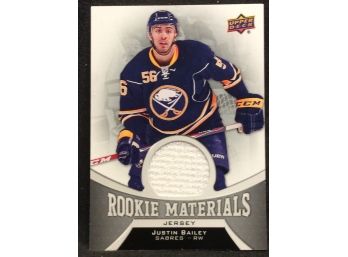 2017 Upper Deck Rookie Materials Justin Bailey Jersey Relic Card - Y