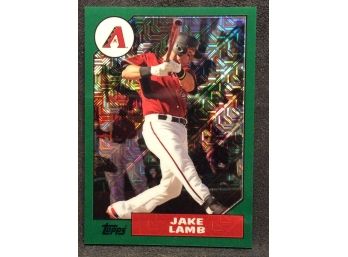2017 Topps Jake Lamb Insert Card 035/175 - Y