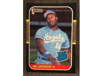 1987 Donruss Bo Jackson Rated Rookie - L