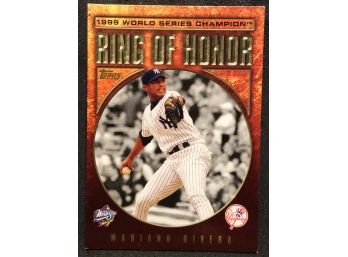 2009 Topps Ring Of Honor Mariano Rivera - Y
