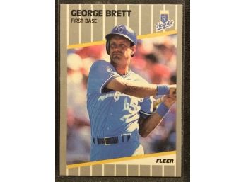 1989 Fleer George Brett - L