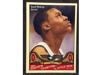 2011 Upper Deck Goodwin Champions Russell Westbrook - Y