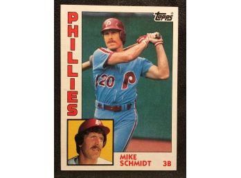 1984 Topps Mike Schmidt - L