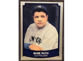 1989 Pacific Baseball Legends Babe Ruth - Y
