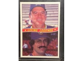 1984 Donruss Living Legends Gaylord Perry/Rollie Fingers - L