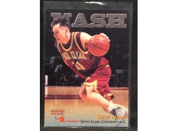 1996 The Score Board Steve Nash Rookie Card - L