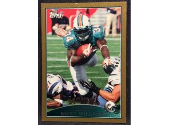 2009 Topps Gold  Ricky Williams 1726/2009 - L