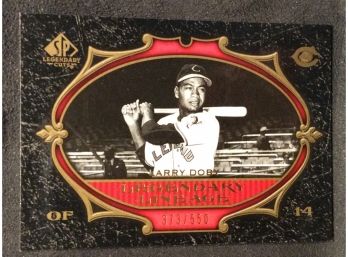 2007 Upper Deck SP Legendary Cuts Lineage Larry Doby 373/500 - Y